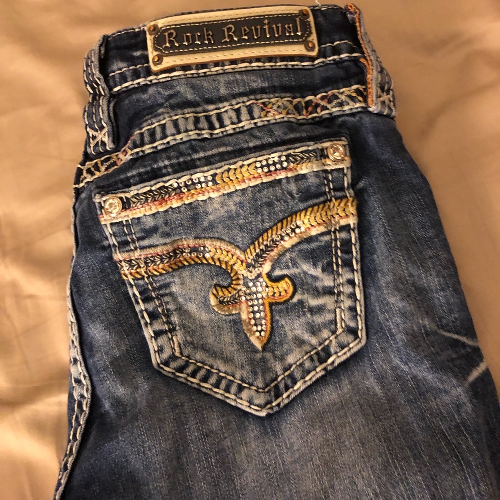 Rock Revival Distressed Jeans